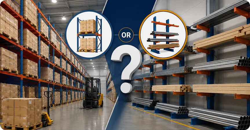 Pallet Racks or Cantilever Rack _ Why Choosing the Right Storage Rack Matter